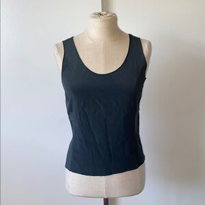 Armani Collezioni Women's Black Sleeveless Top Size 12